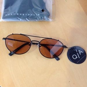 NWT Quay Australia Sunglasses Little J